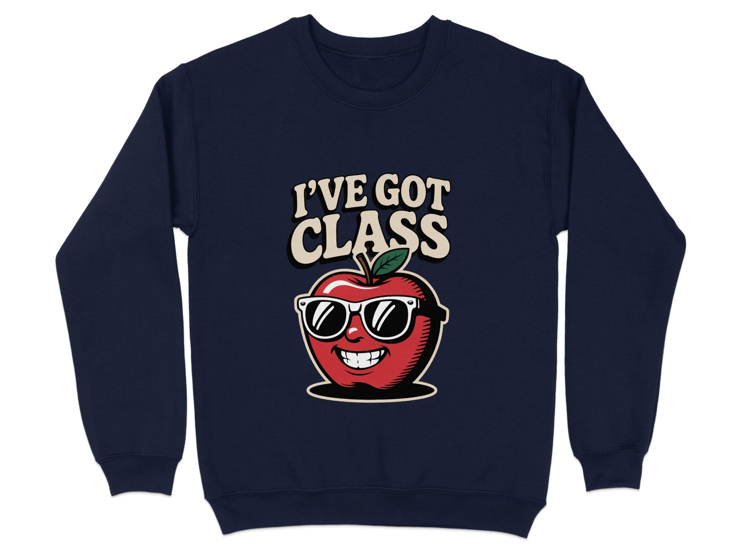 I've Got Class Funny Apple Design Sweater product