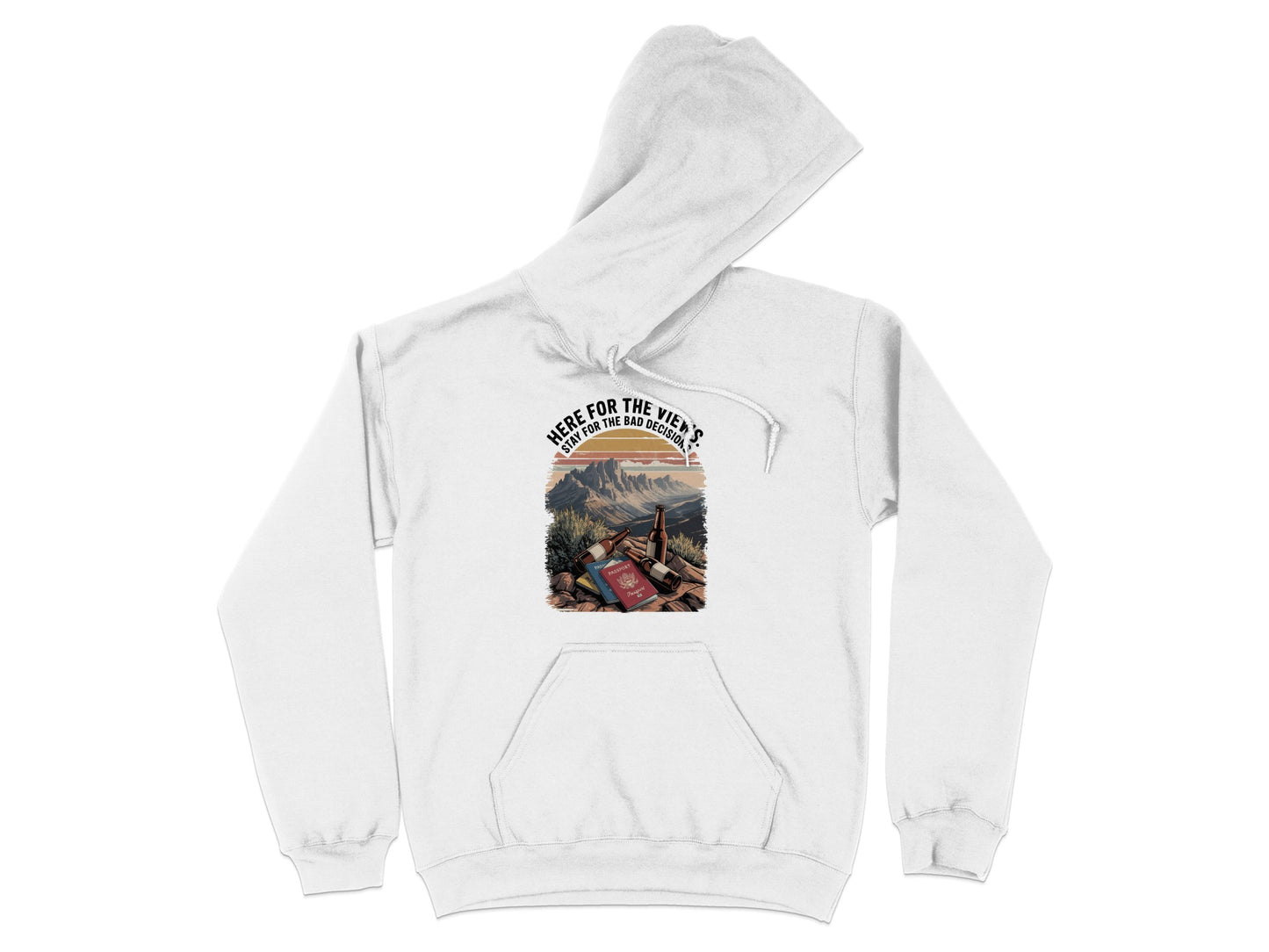 Here For The Views Hiking Adventure Hoodie product