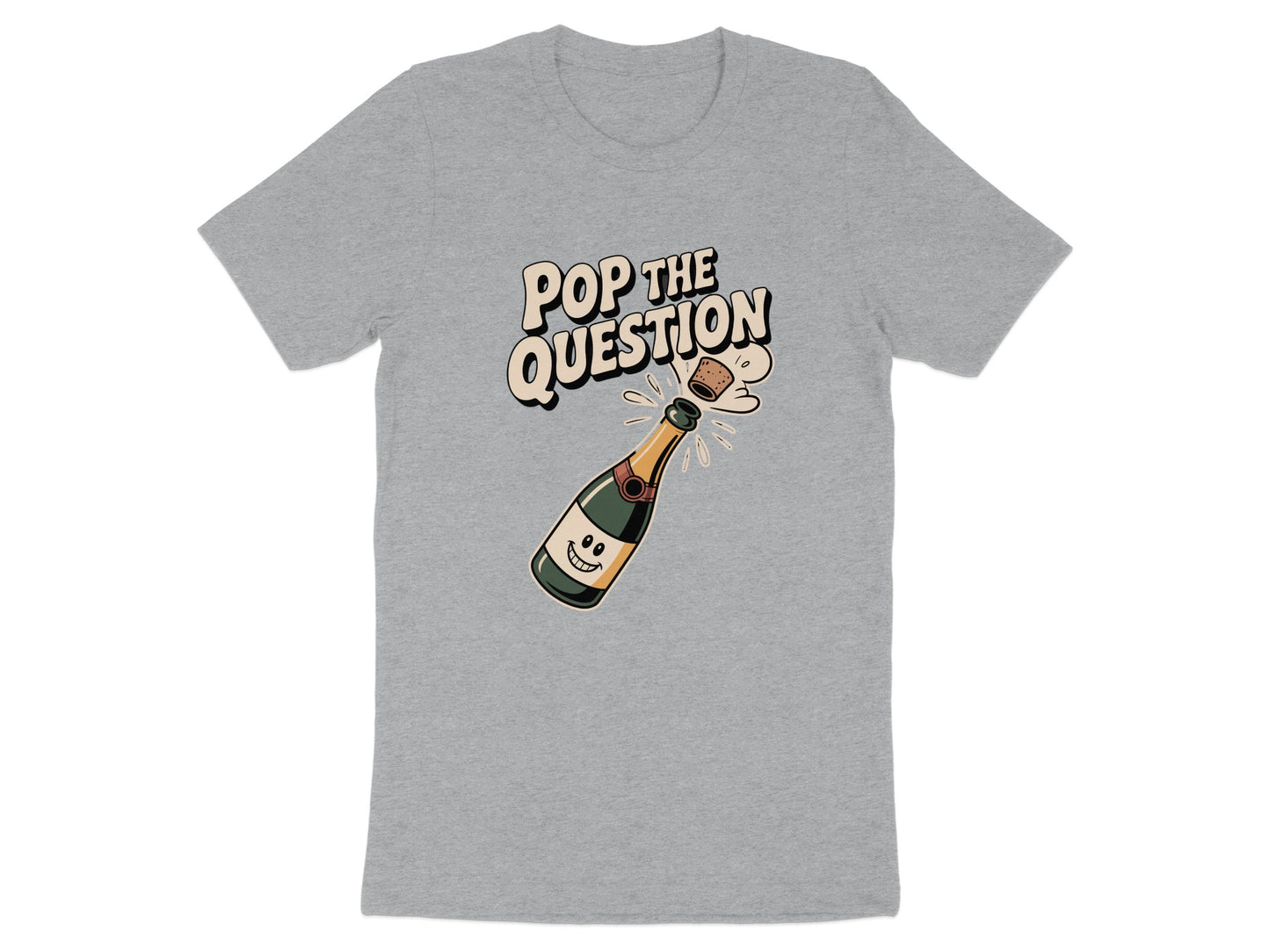Pop the Question Graphic Tee Shirt product type