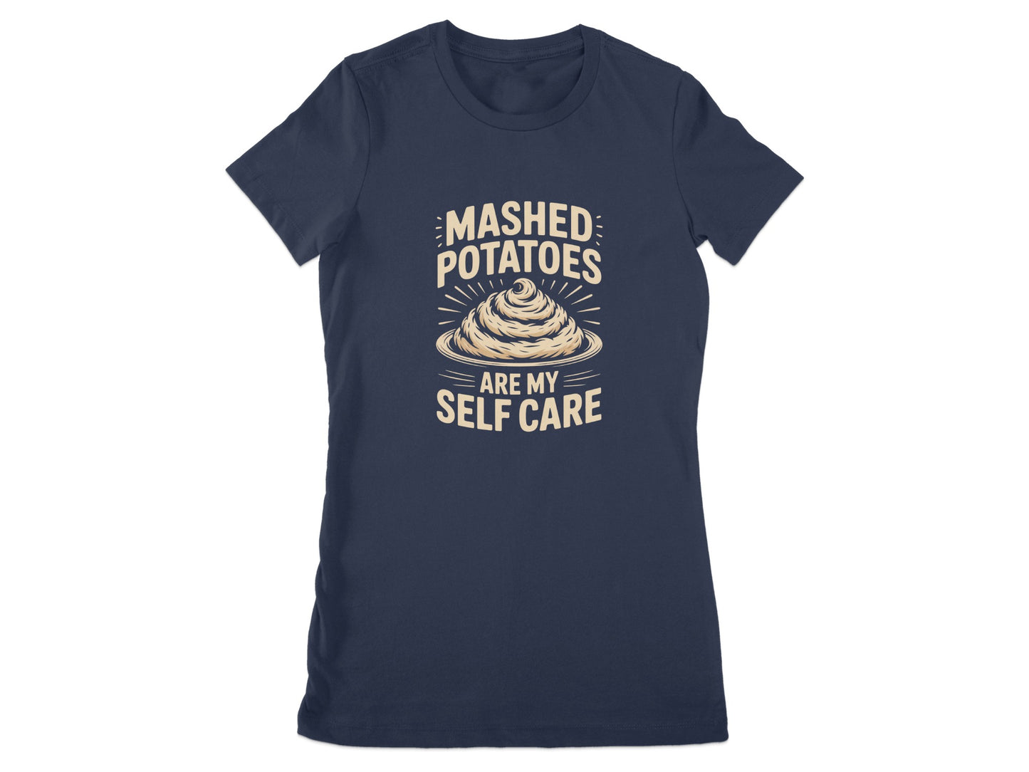 Mashed Potatoes Are My Self Care Graphic T-Shirt product type