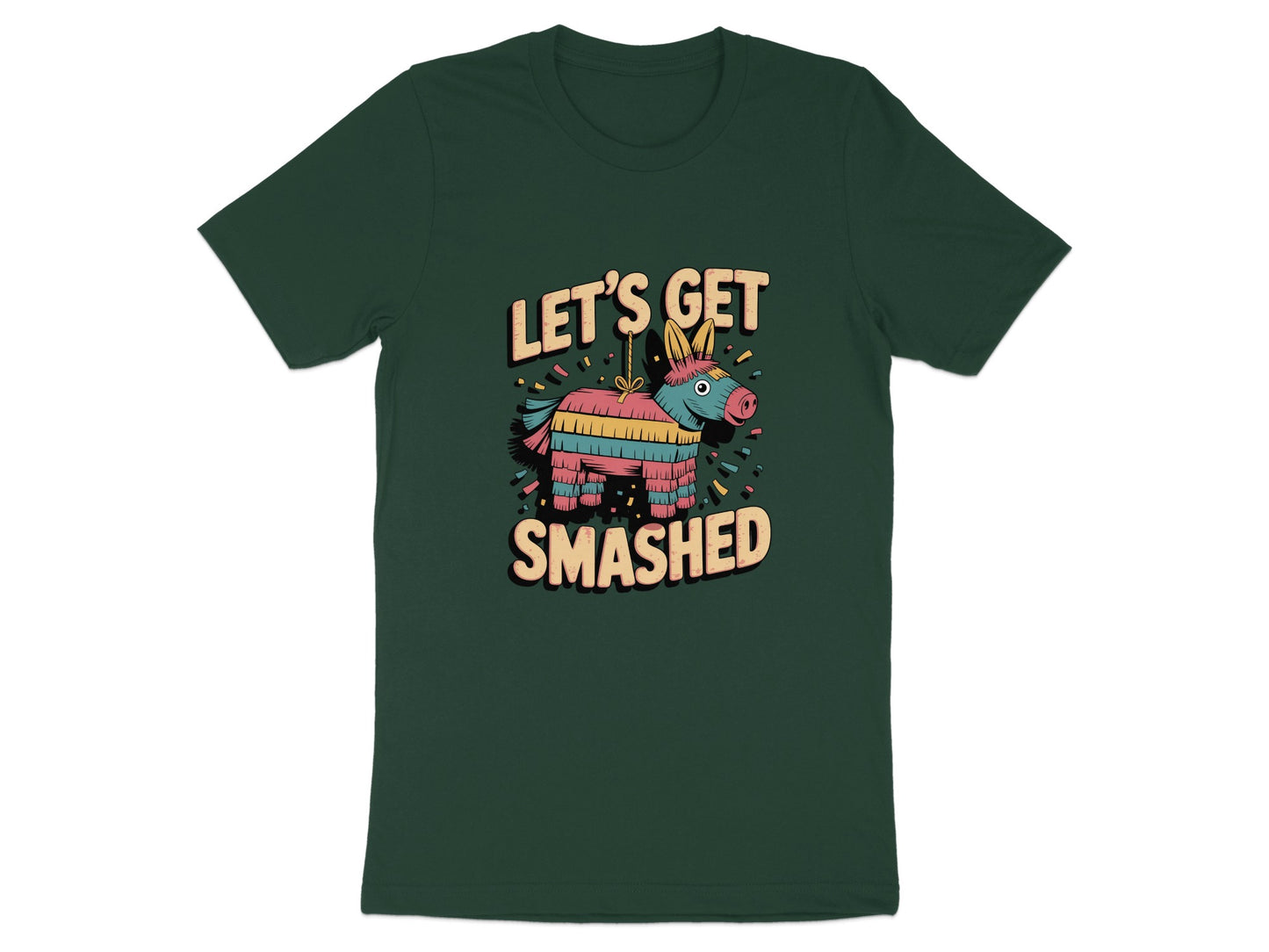 Let's Get Smashed Pinata Graphic T-shirt product type
