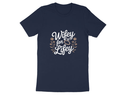 Wifey for Lifey Blue Graphic Casual Top product