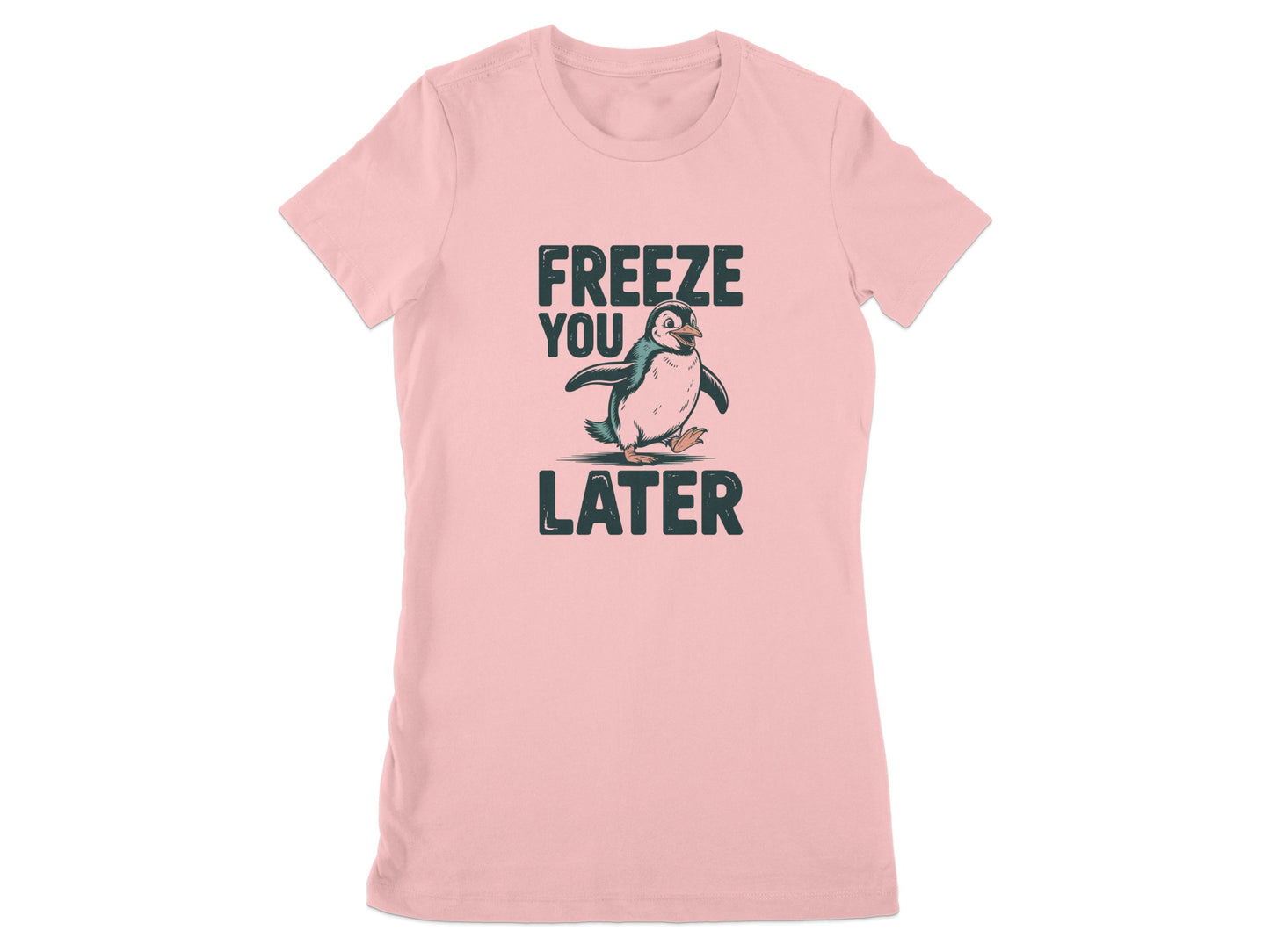 Freeze You Later Penguin Graphic Shirt product type