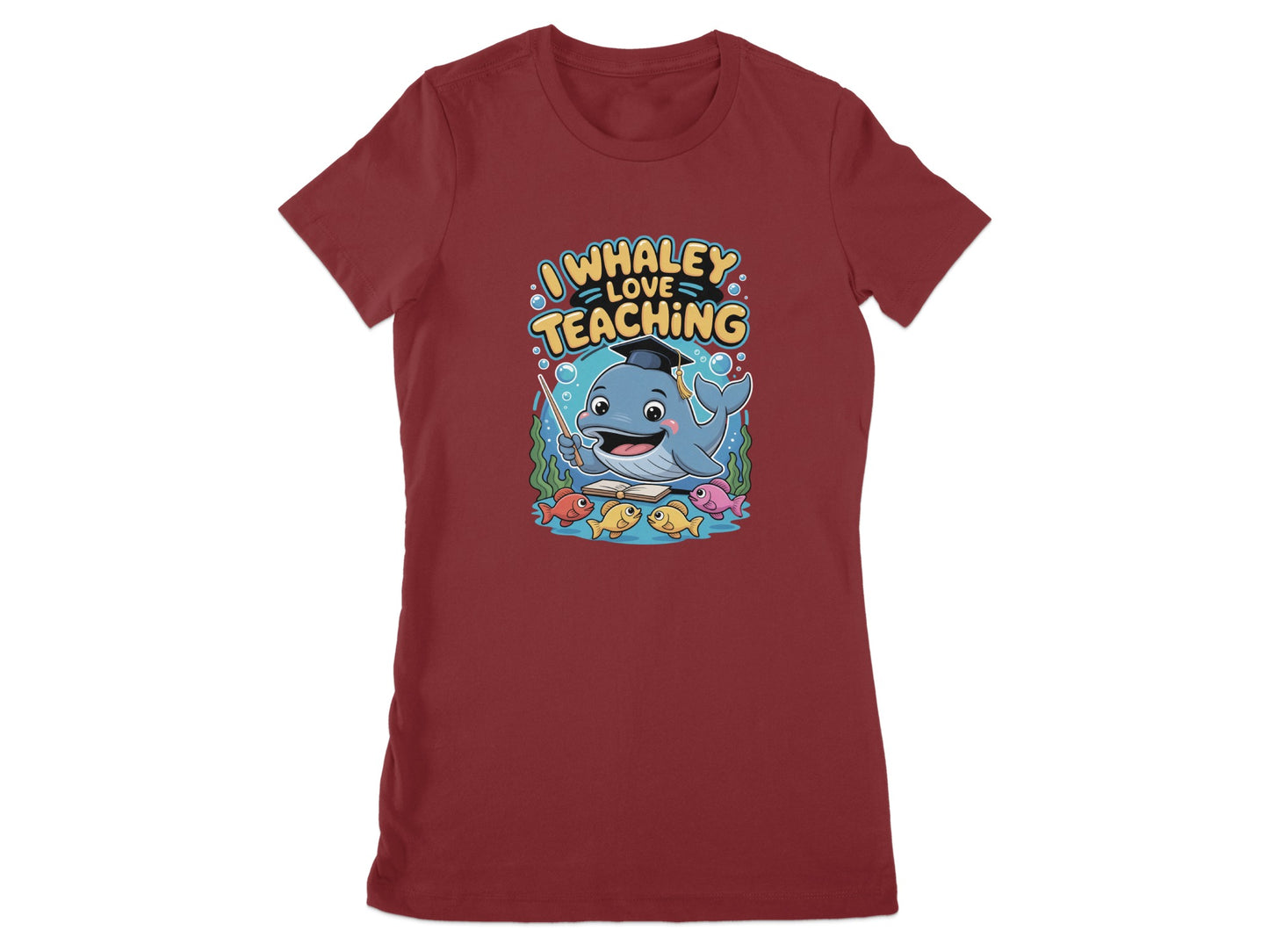 I Whaley Love Teaching Graphic Design Shirt product type