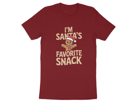 I'm Santa's Favorite Snack Graphic Tee product type