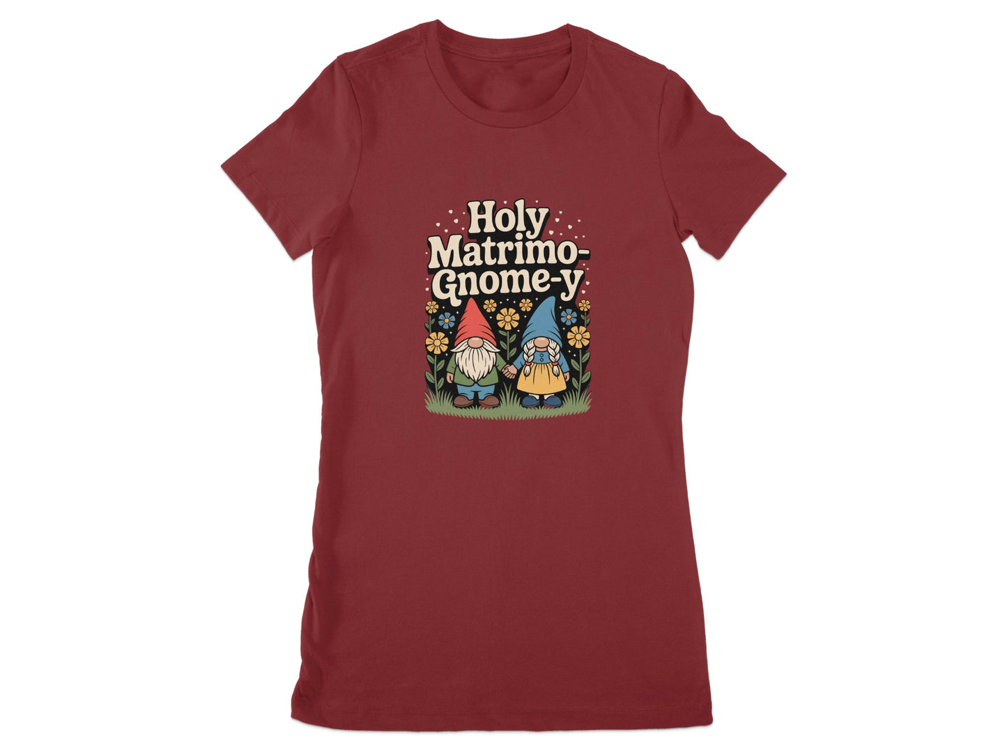 Holy Matrimo-Gnome-y Graphic T-Shirt product type