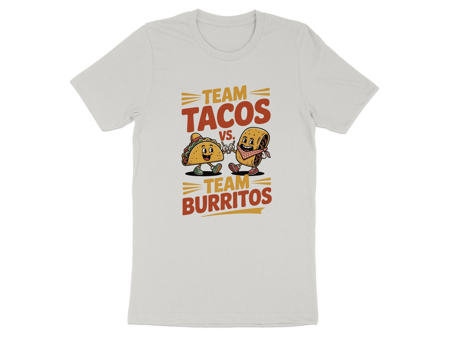 Team Tacos vs Team Burritos Graphic Tee product