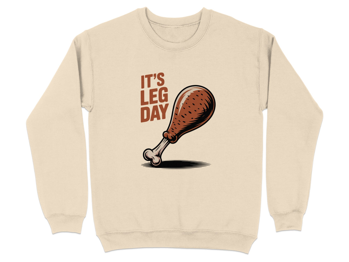 It's Leg Day Drumstick Graphic Sweatshirt product type