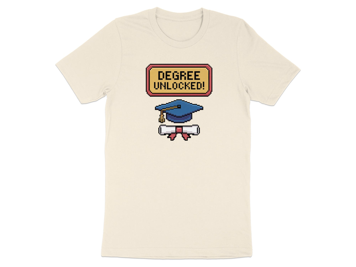 Degree Unlocked graphic design T-shirt product type
