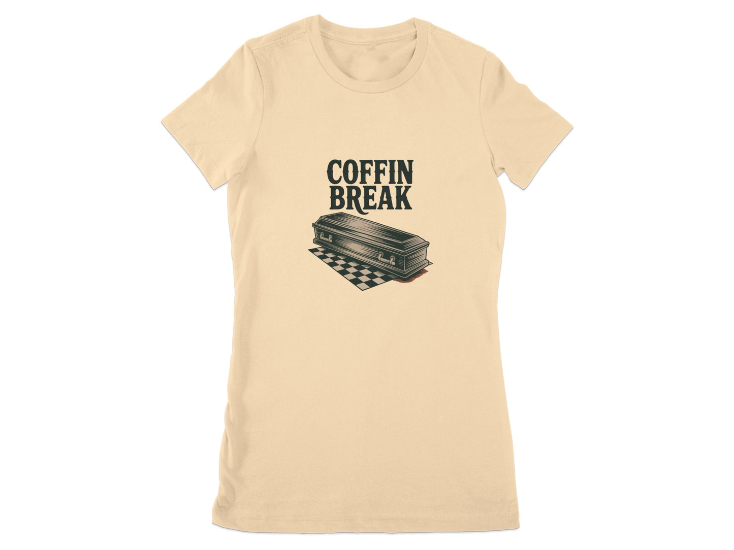 Coffin Break Graphic Tee Casual T-Shirt Product