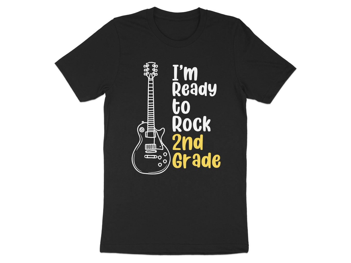 I'm Ready to Rock 2nd Grade Guitar Shirt product type