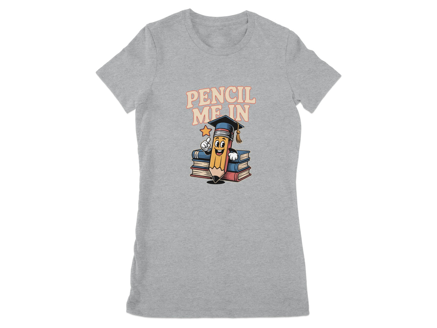 Pencil Me In Cartoon Graphic T-Shirt product type
