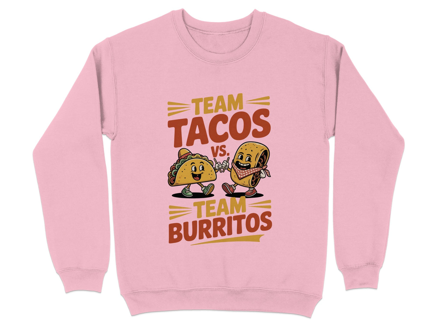 Team Tacos vs Team Burritos Sweatshirt product