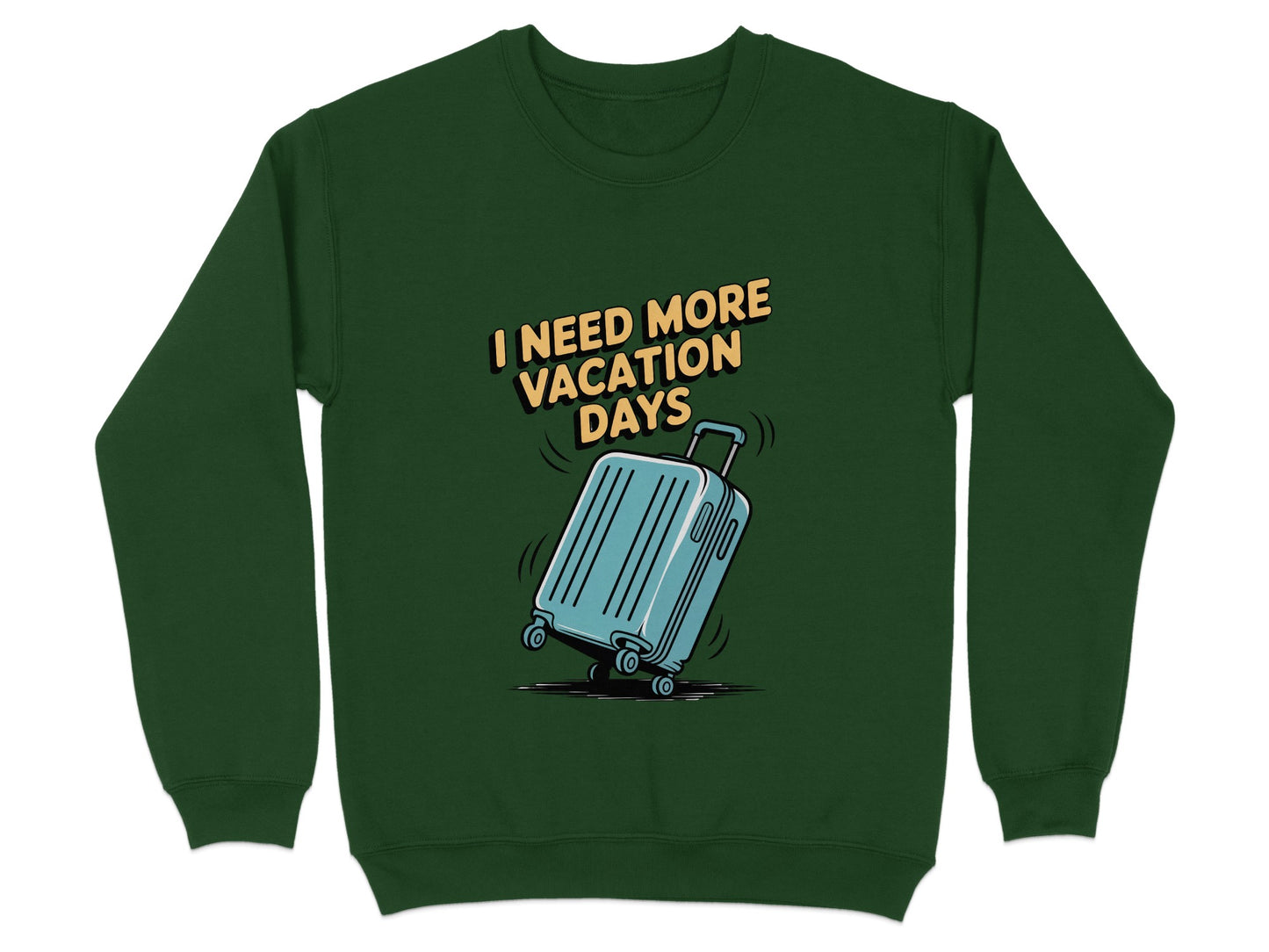 I Need More Vacation Days Graphic Sweater product type