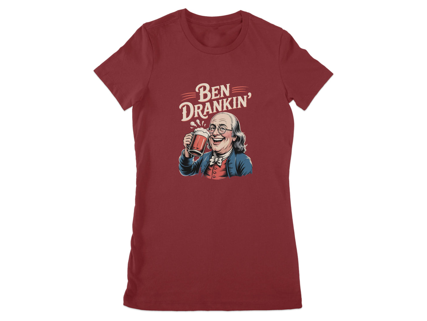 Ben Drankin Funny Graphic Tee Shirt Product