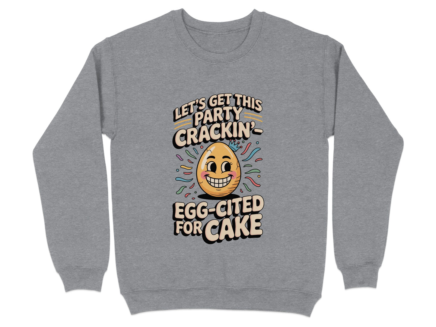 Let's Get This Party Crackin' Egg-Cited for Cake product type