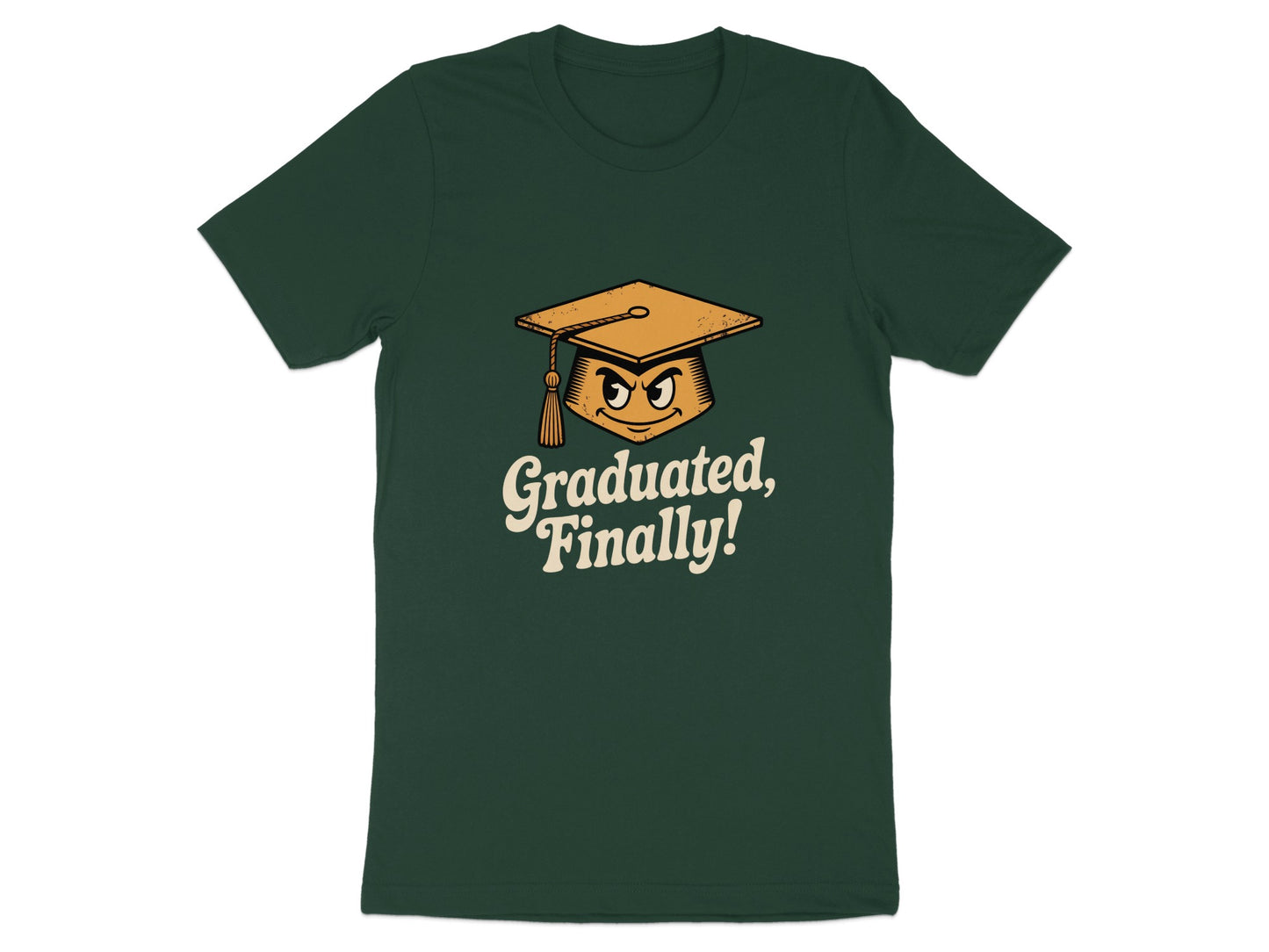 Graduated Finally! Graphic T-Shirt product type