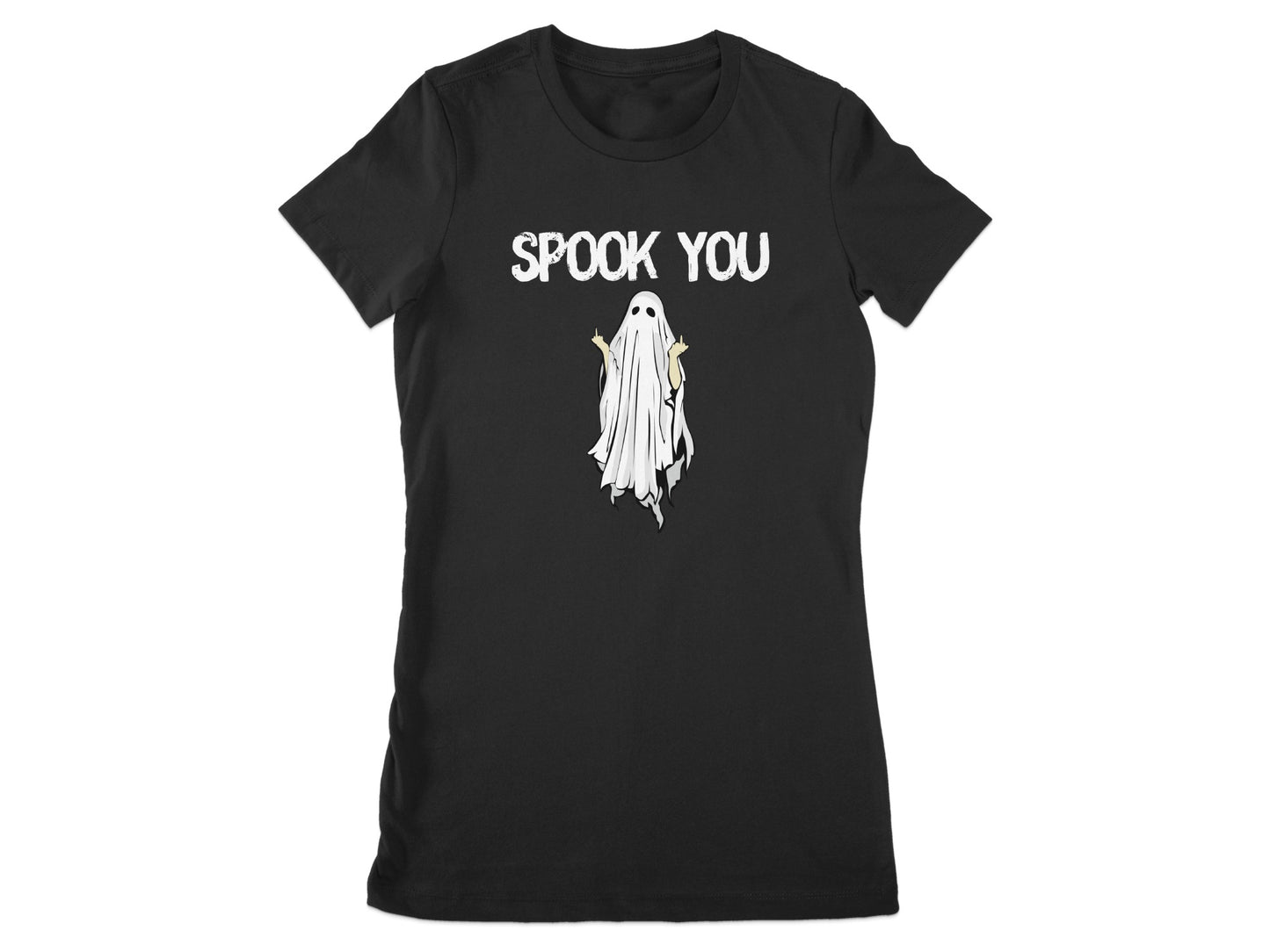 Spook You Ghost Design Halloween T-Shirt product type