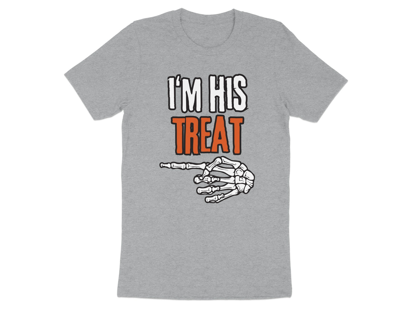 I'm His Treat Skeleton Graphic Tee Shirt product