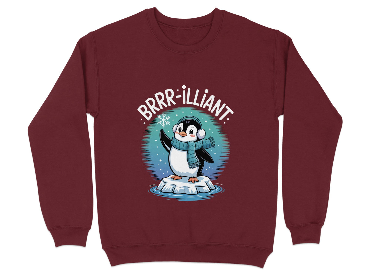 Brrr-illiant Penguin Design Sweater for Winter product type