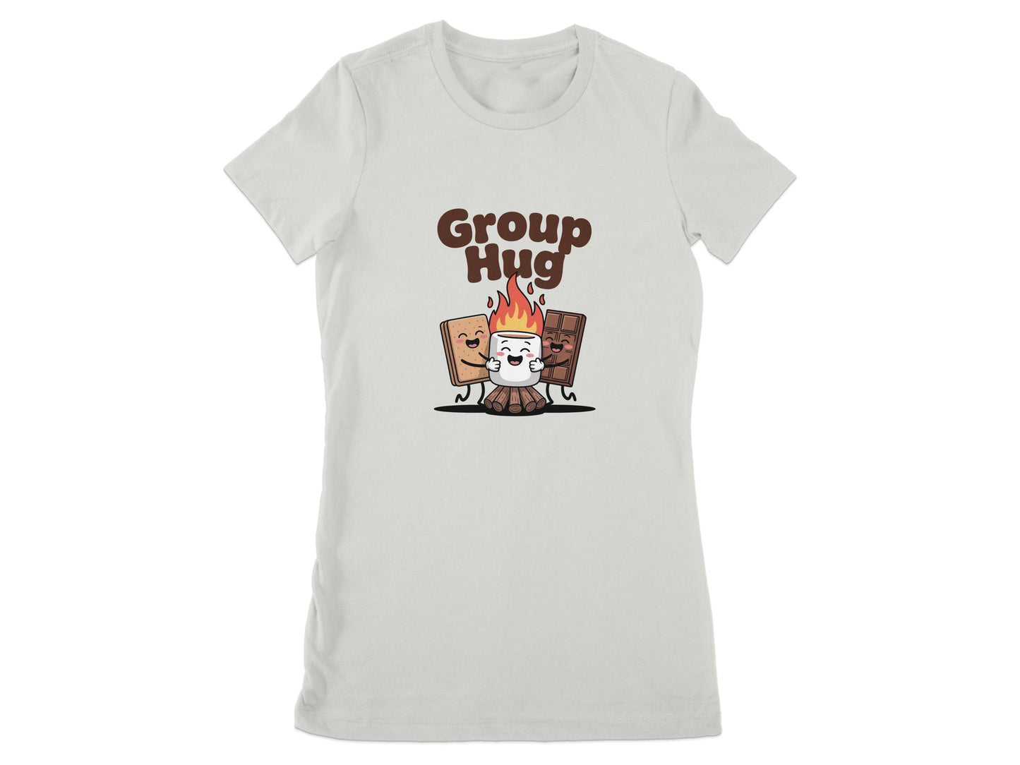 Group Hug Cute Marshmallow Campfire Graphic product type
