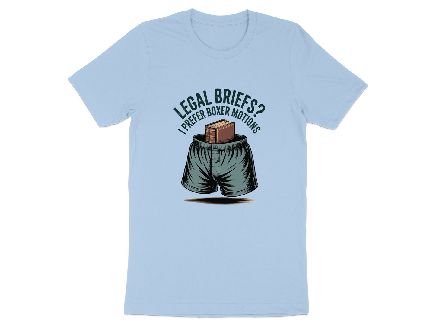 Legal Briefs Boxer Motions Graphic T-Shirt product