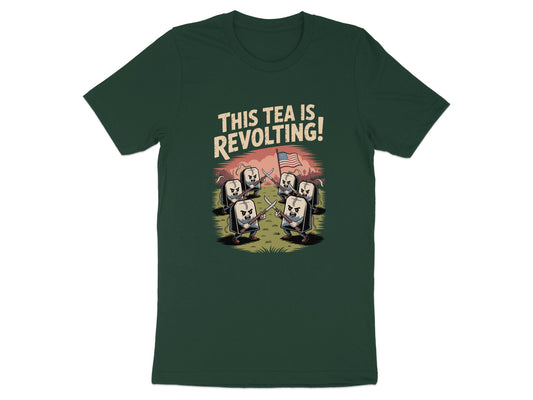 This Tea is Revolting Funny Graphic T-shirt product type