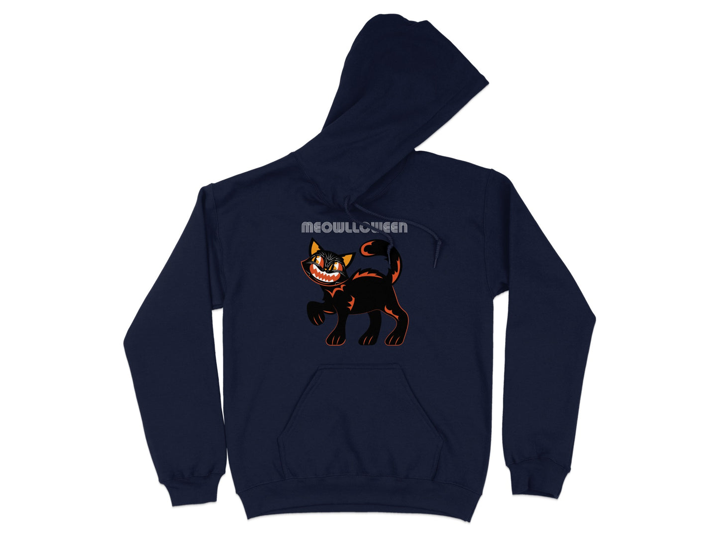 Halloween Black Cat Hoodie for Stylish Product