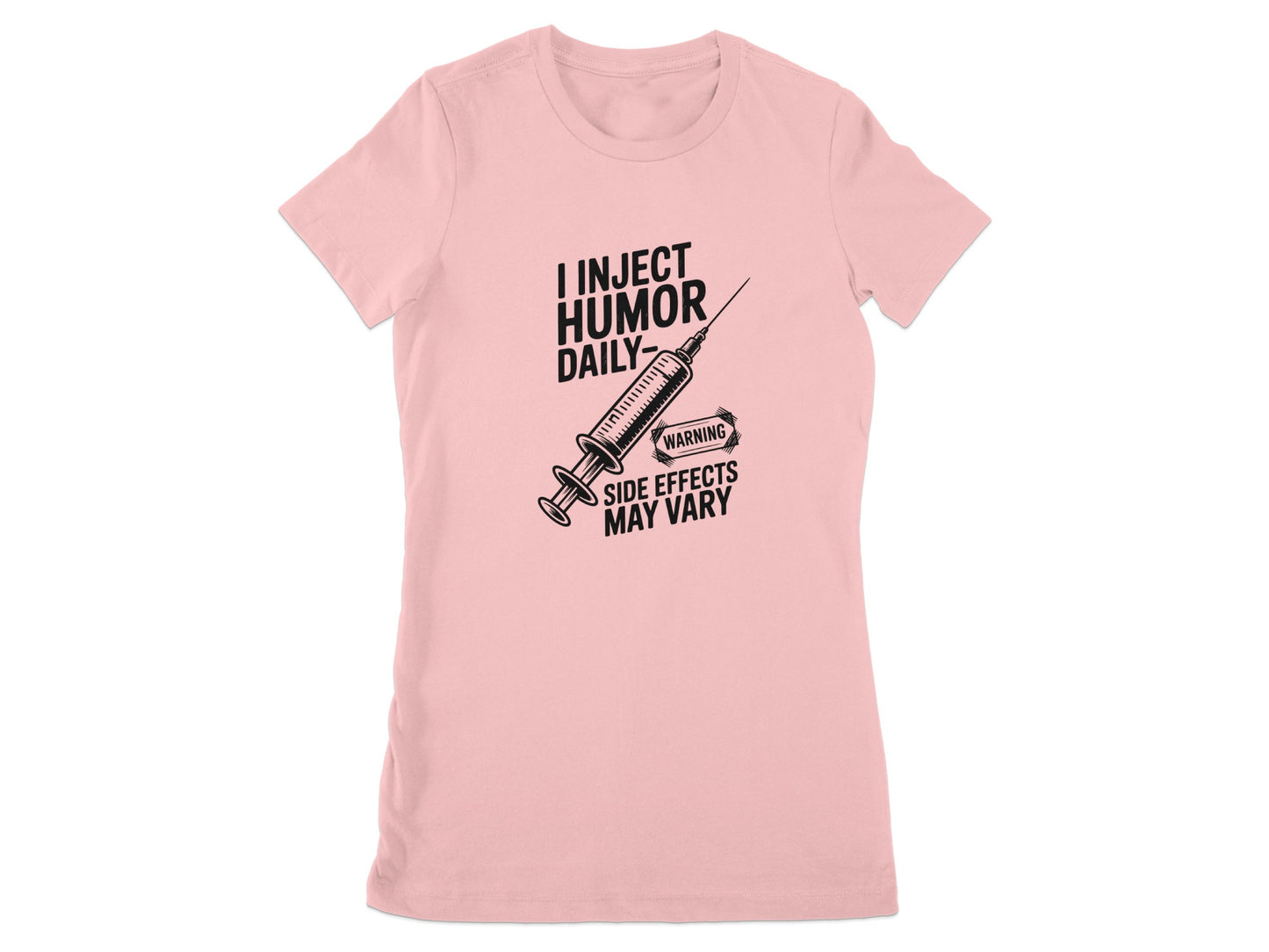 I Inject Humor Daily T-Shirt Funny Graphic Tee product