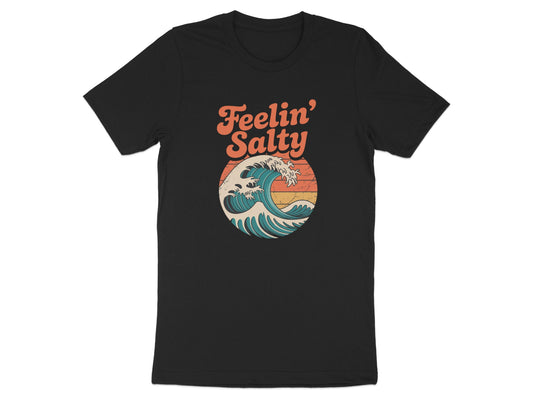 Feelin' Salty Graphic T-Shirt Vintage Surf Art product