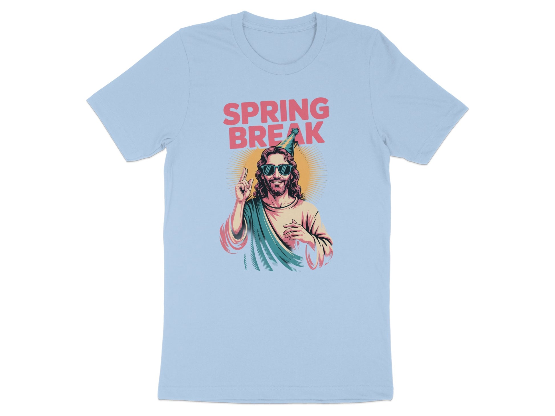 Spring Break Jesus Graphic Tee Shirt product type