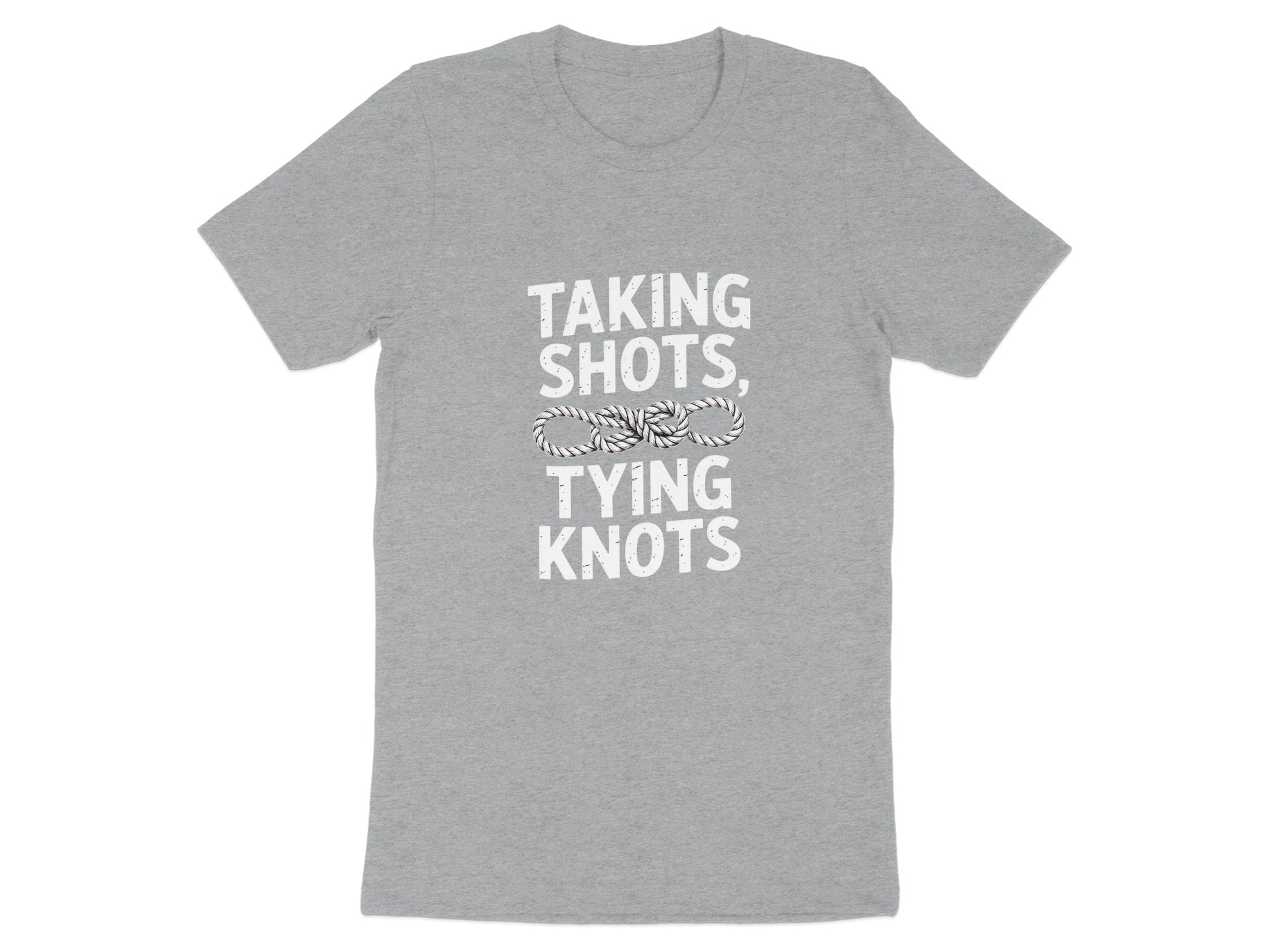 Taking Shots Tying Knots Graphic T-shirt product