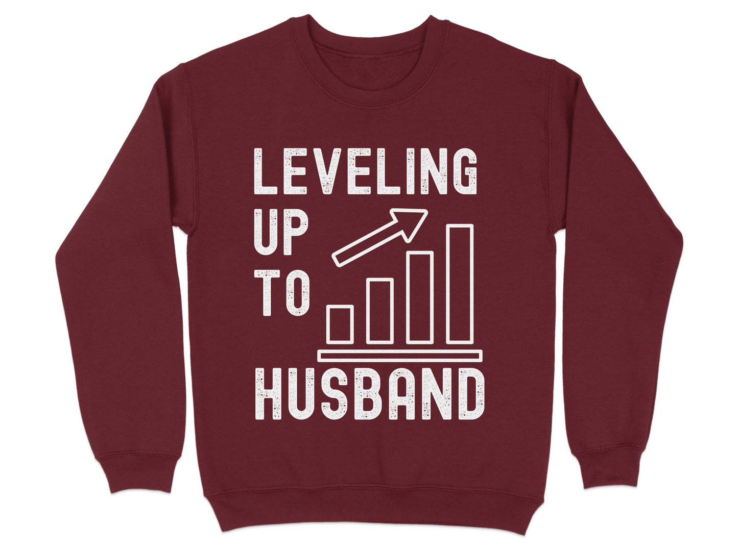 Leveling Up To Husband Graphic Sweatshirt product