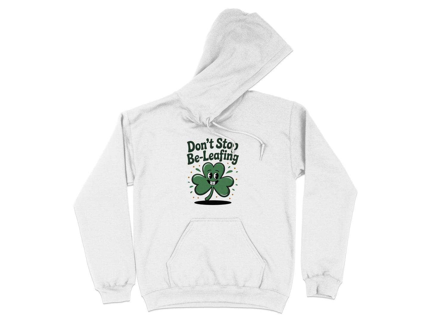 Don't Stop Be-leafing Shamrock Graphic Hoodie product