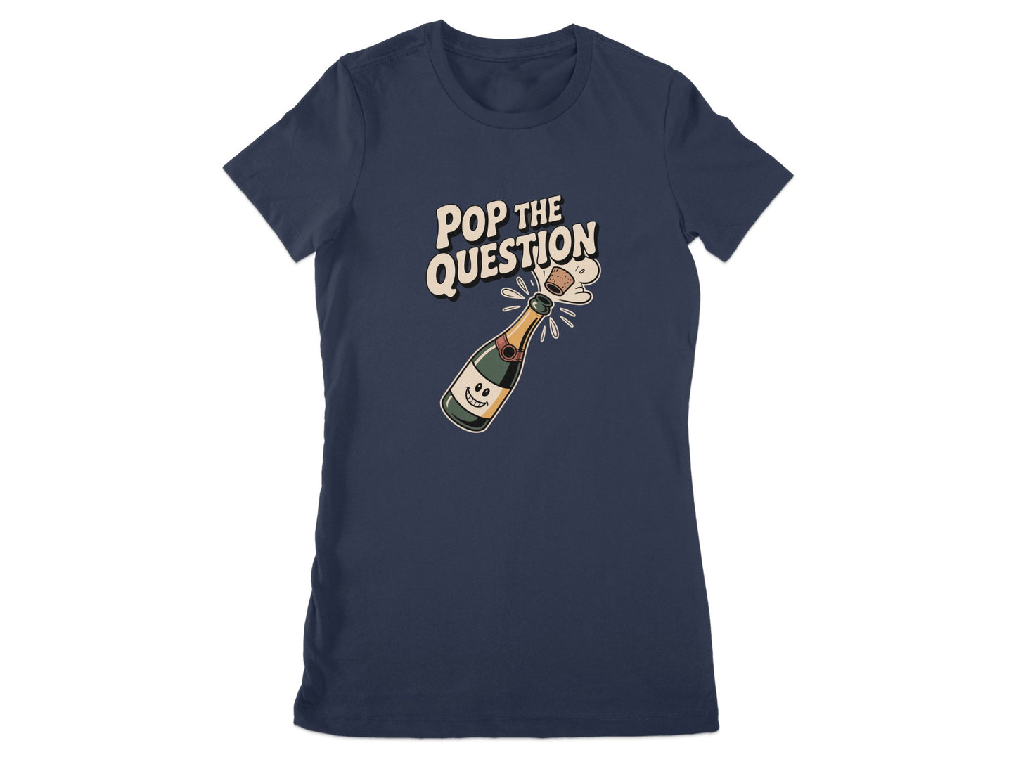 Pop the Question Graphic Design T-shirt product type
