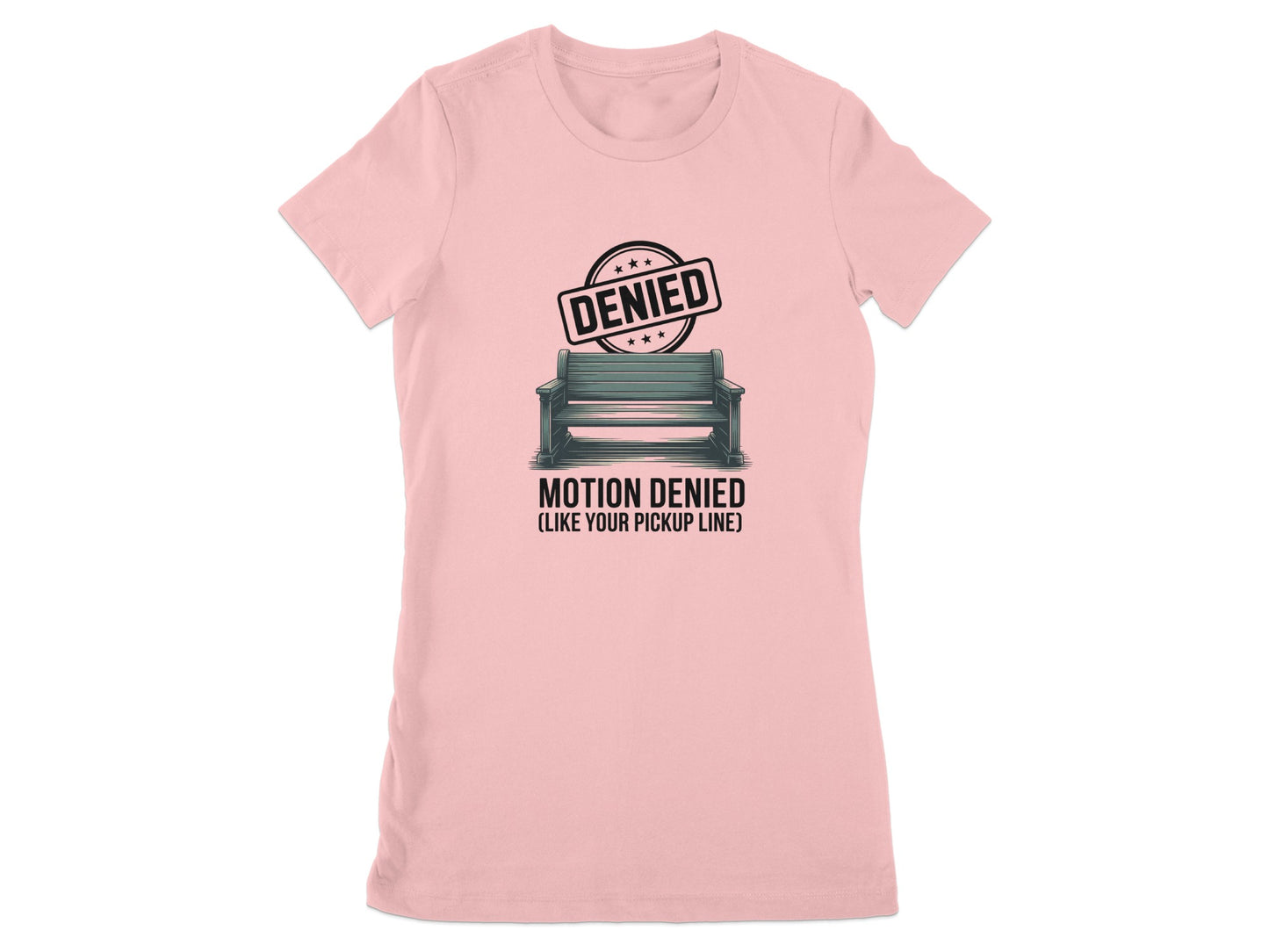 Funny Denied Pickup Line Graphic Tee Shirt product