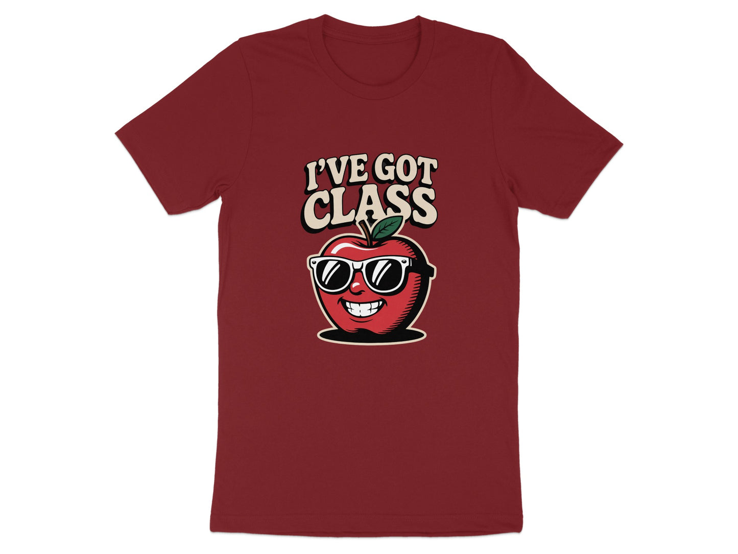 I've Got Class Apple Graphic Design T-Shirt product