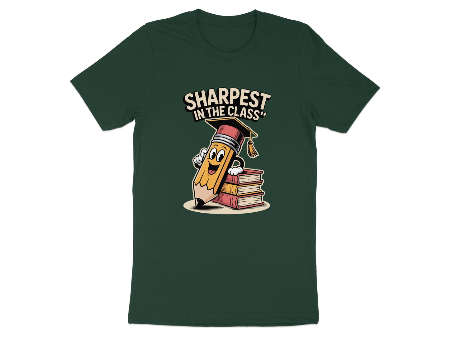 Sharpest in the Class Pencil Graphic T-shirt product type