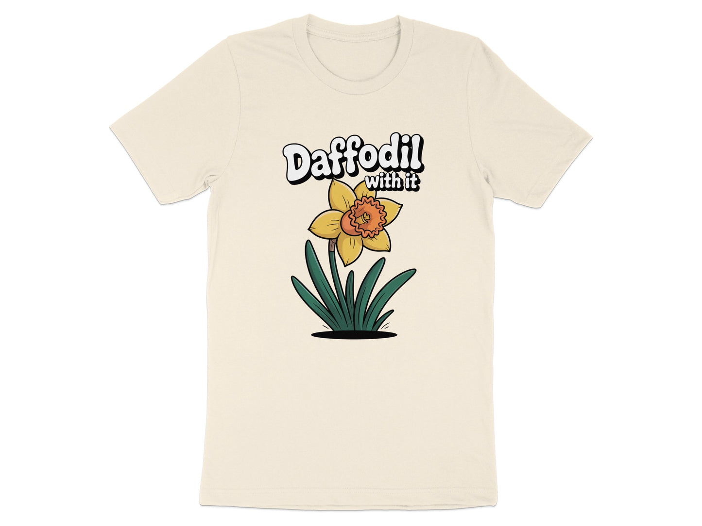 Daffodil With It Graphic Short Sleeve Tee product