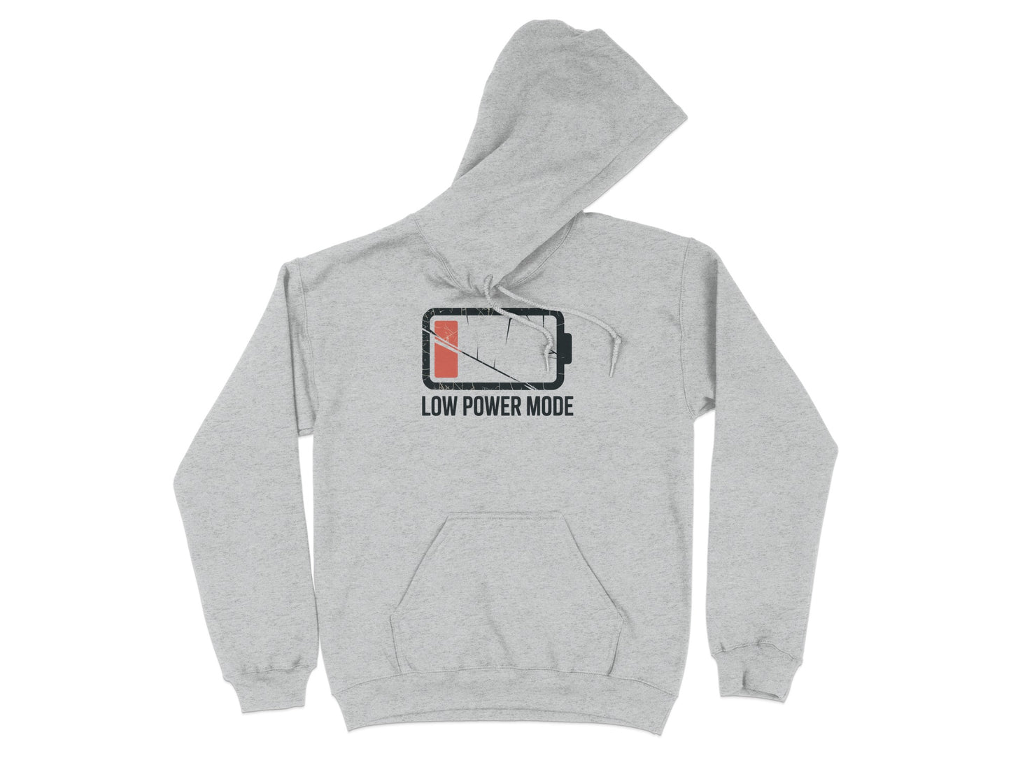 Low Power Mode Battery Hoodie Unique Design product