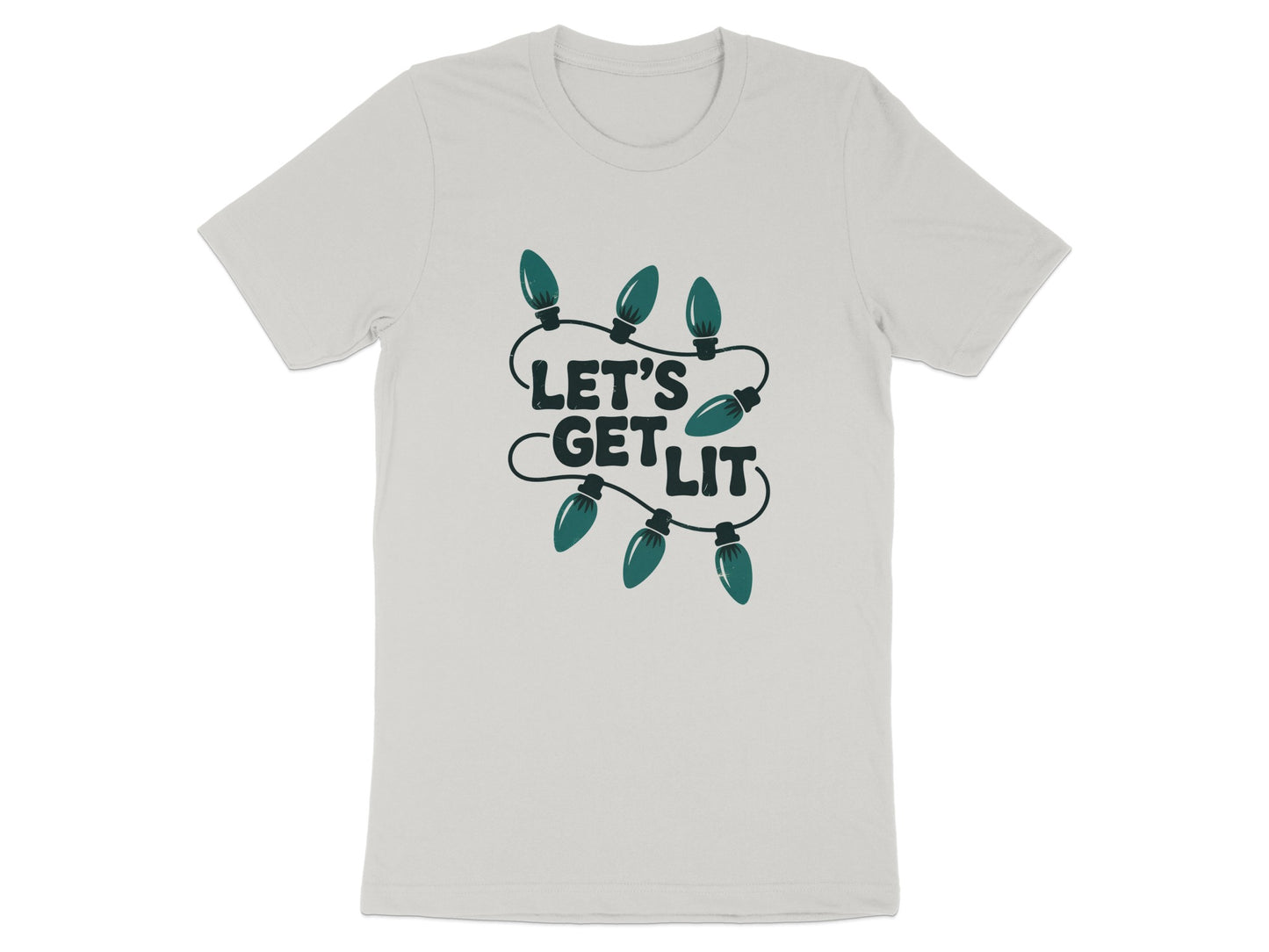 Let's Get Lit Festive Holiday Lights Shirt product