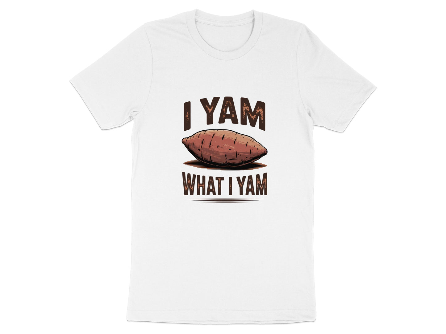 I Yam What I Yam Funny Graphic T-Shirt product