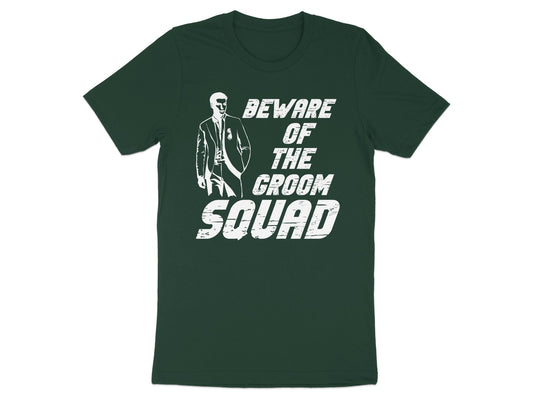 Beware of the Groom Squad Graphic Tee product