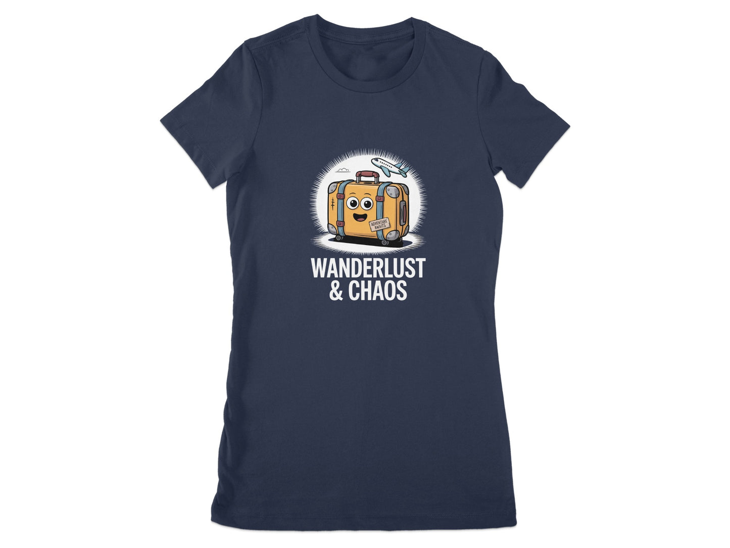 Wanderlust & Chaos Graphic T-Shirt product type