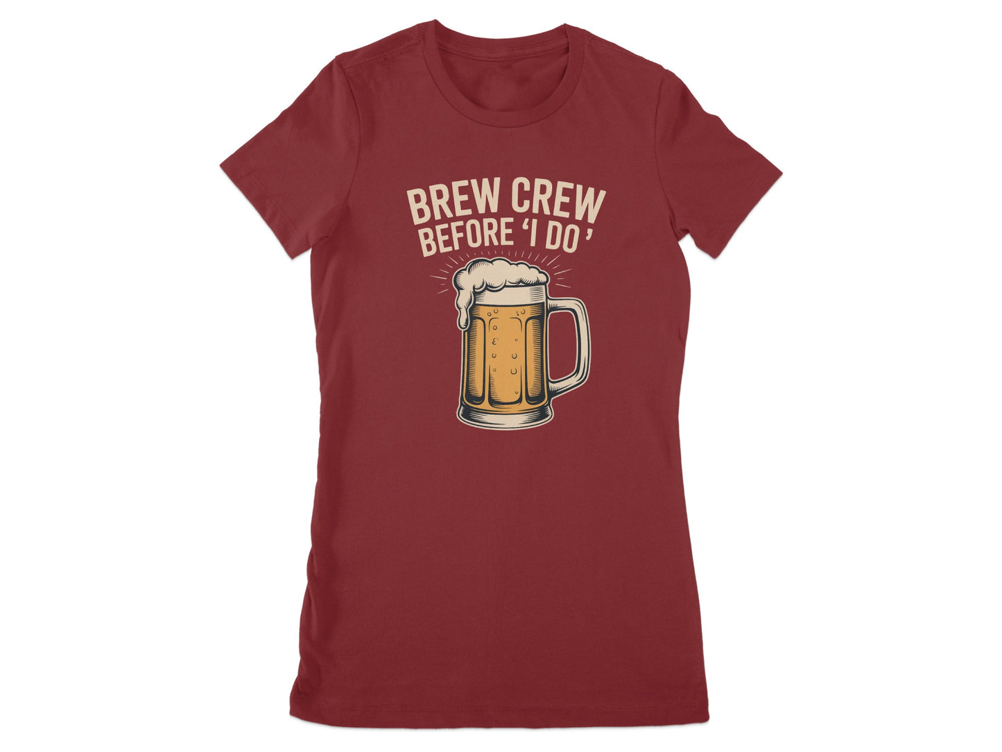 Brew Crew Before I Do Wedding Party Shirt product type