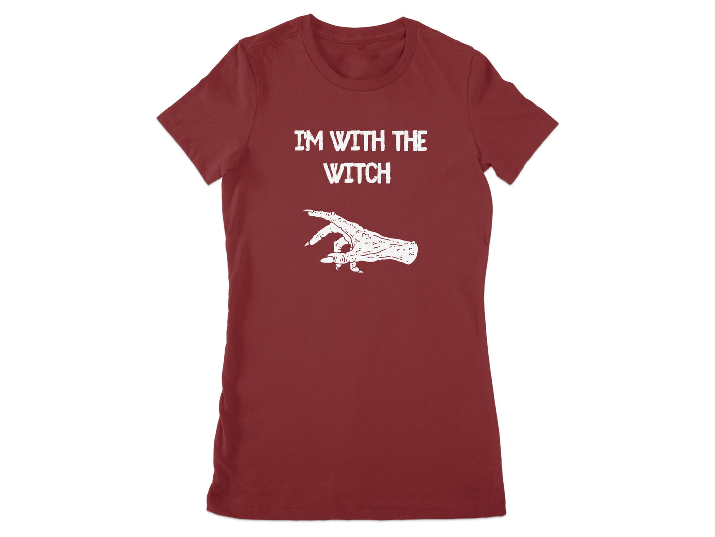I'm With The Witch Graphic T-Shirt product type
