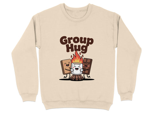 Cute Group Hug Campfire Graphic Sweatshirt product