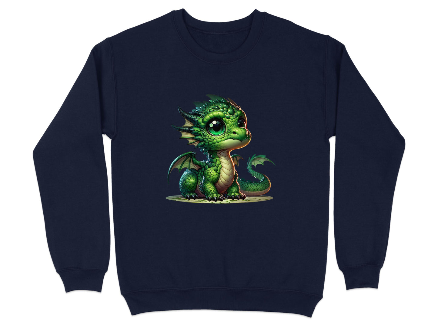 Cute Baby Dragon Illustration Sweatshirt product type