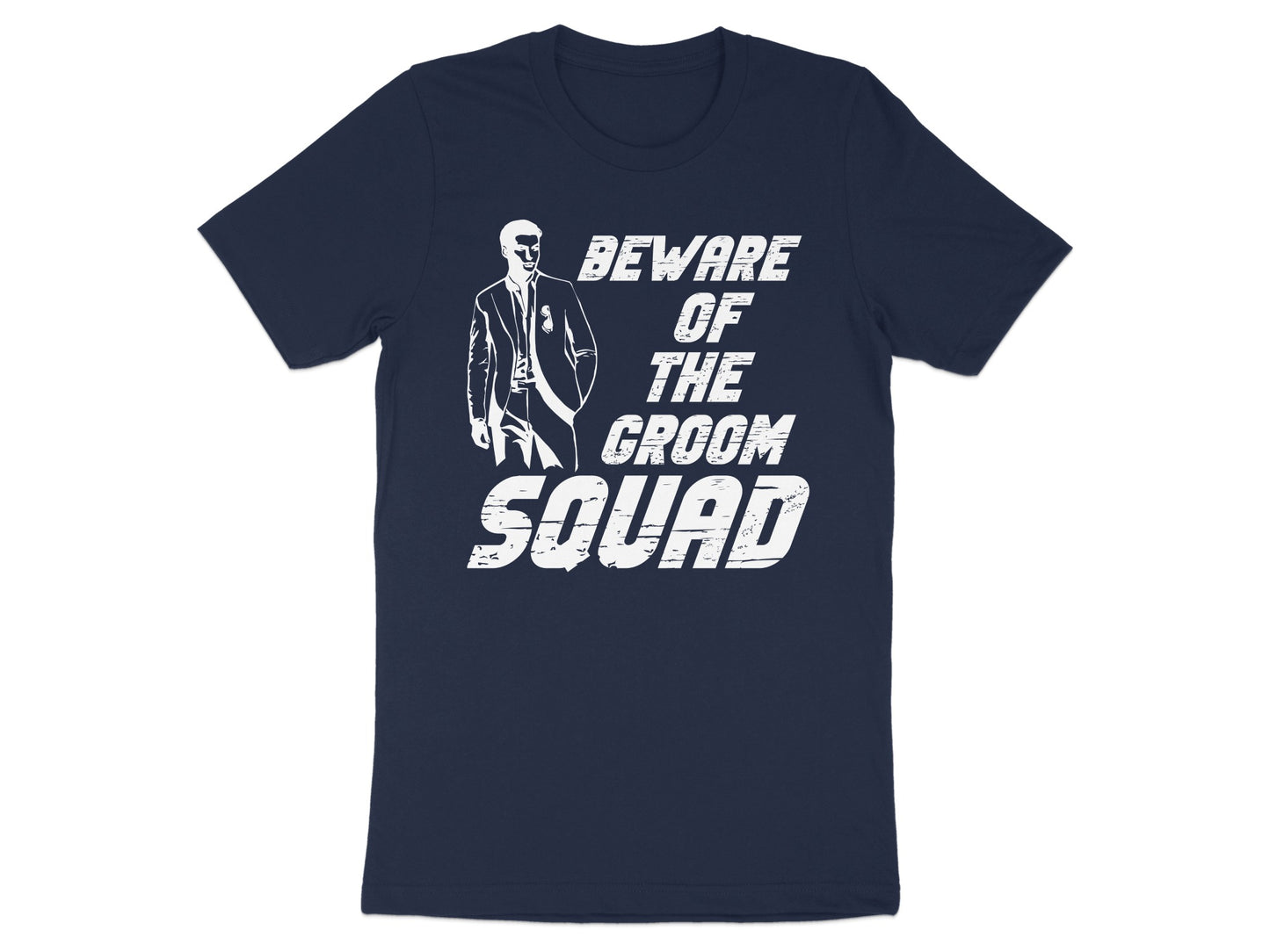 Beware of the Groom Squad Graphic T Shirt product type