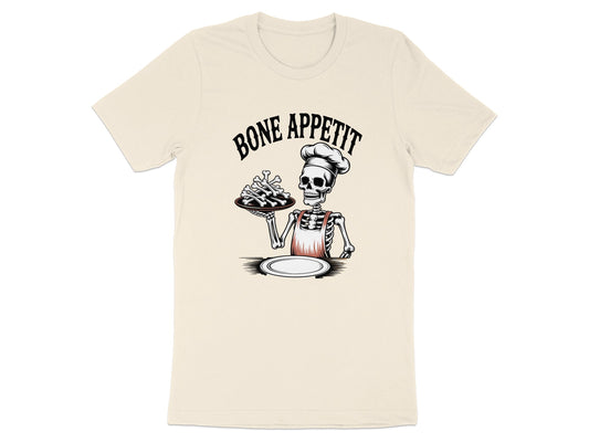 Bone Appetit Skeleton Chef Graphic T-Shirt product